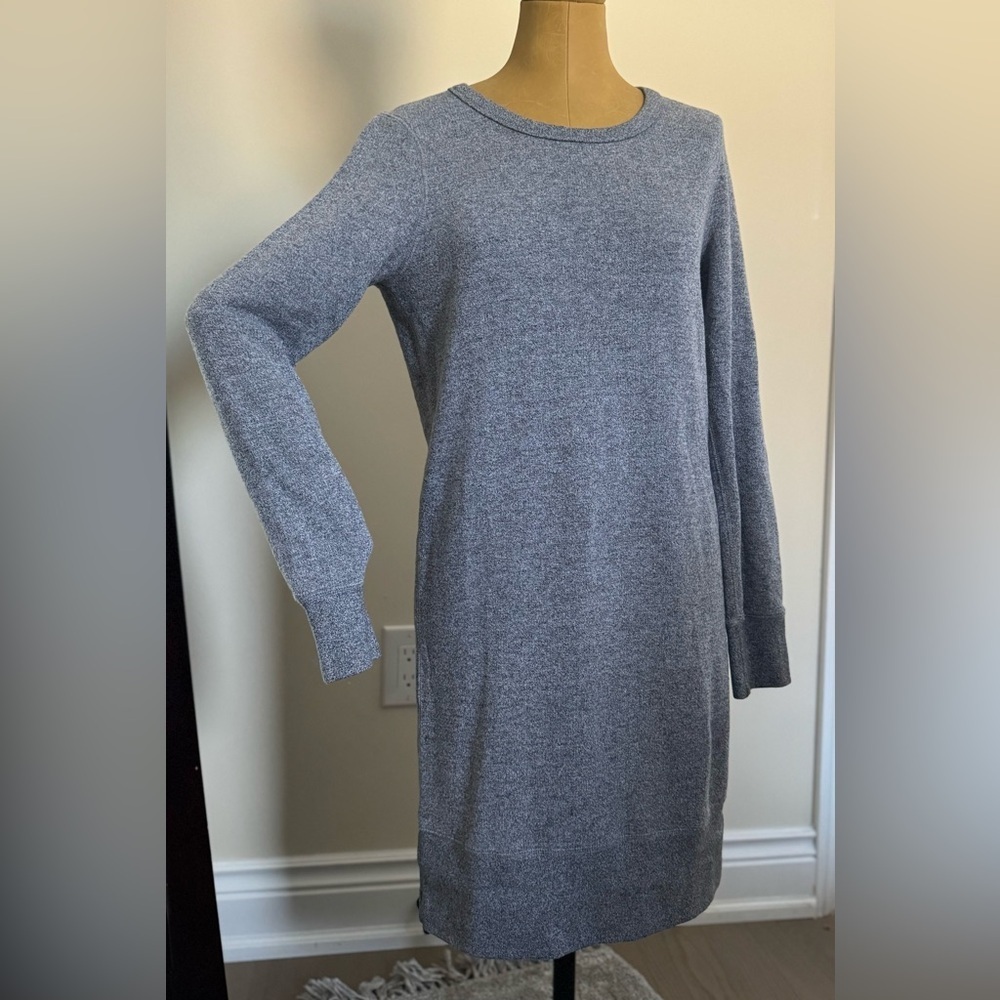 ROOTS Cotton Salt and Pepper Sweater Dress (XS)